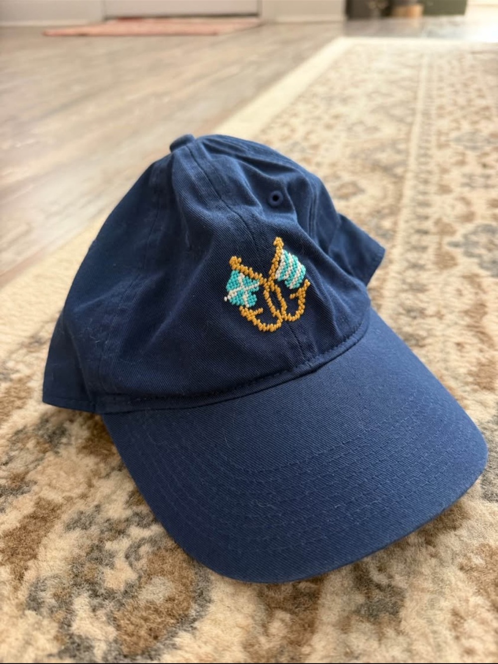 Smathers & Branson Needlepoint Baseball Cap